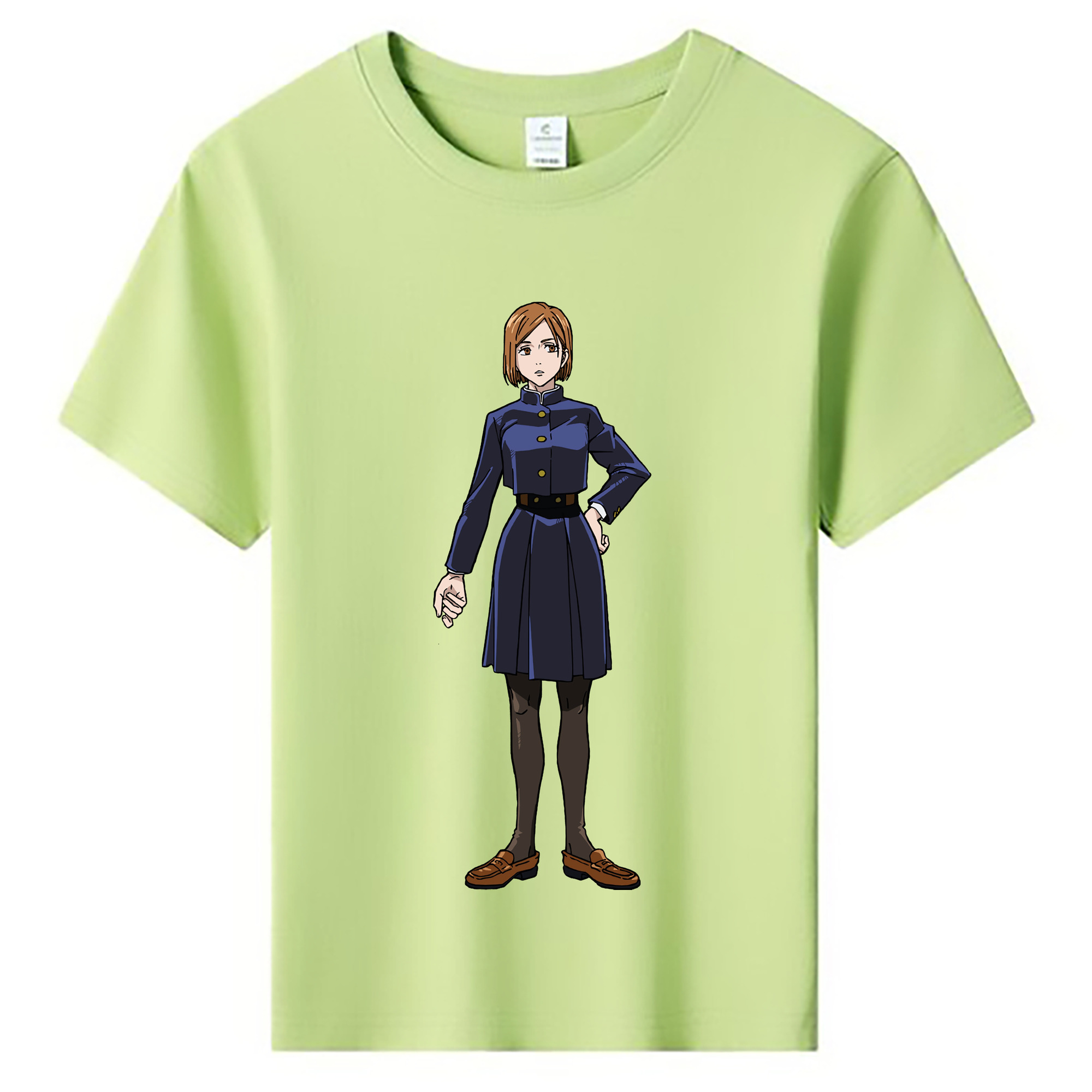 （画像用） 呪術廻戦 Jujutsu Kaisen 綿100％キッズTシャツ（フロントプリント）